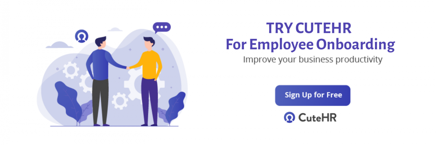 onboarding process with cutehr